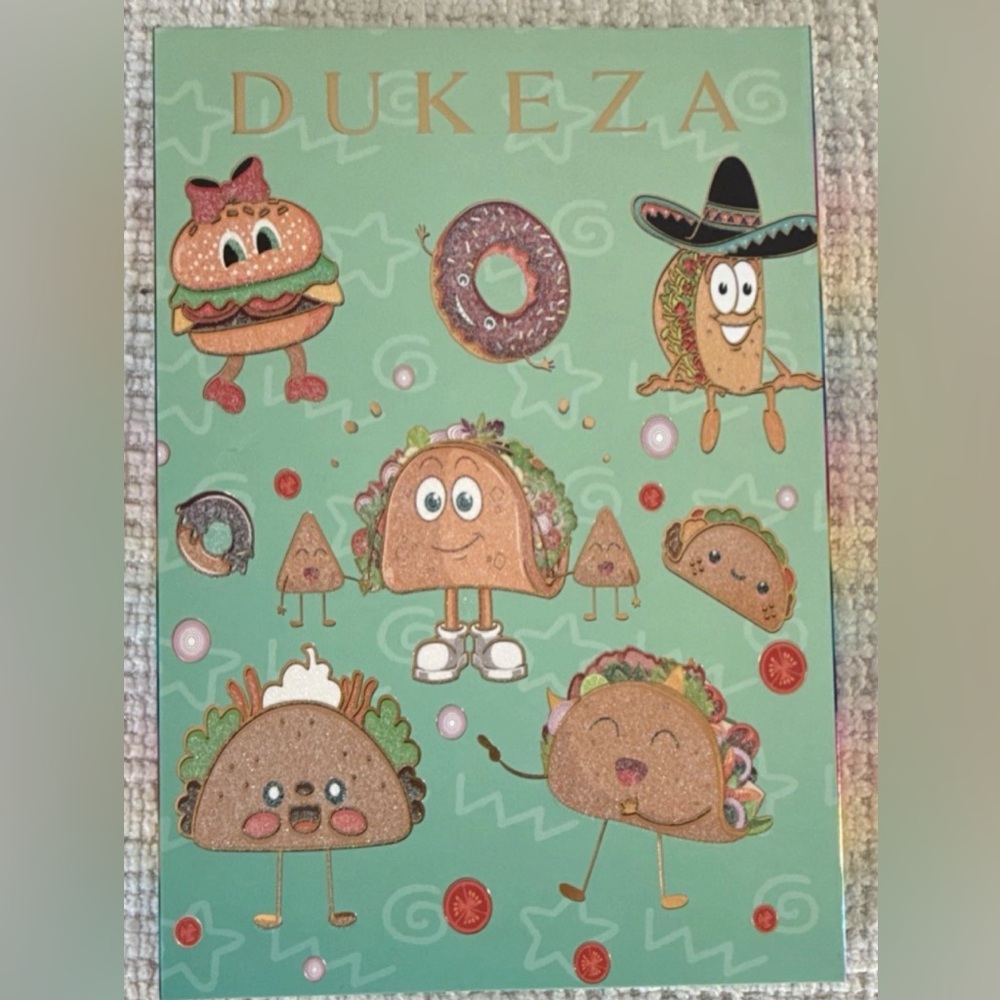 Fun Taco-Themed Eyeshadow Palette